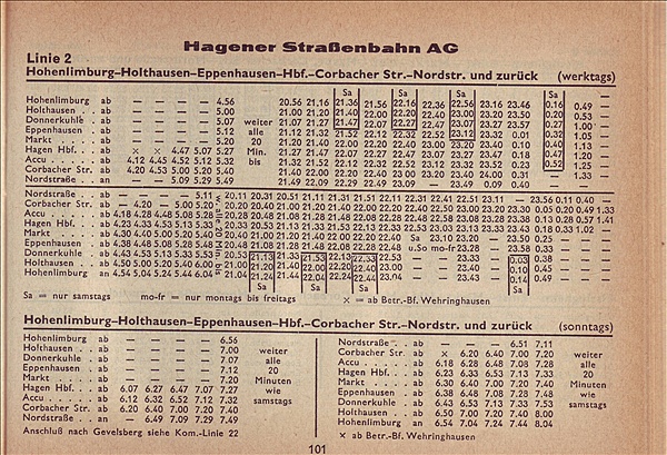 Foto:: Fahrplan 1961 (Foto,Fotos,Bilder,Bild,)