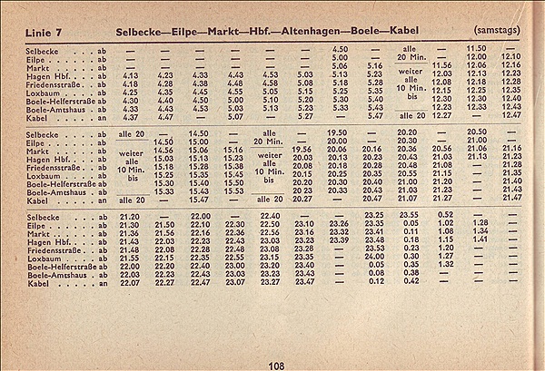 Foto:: Fahrplan 1961 (Foto,Fotos,Bilder,Bild,)