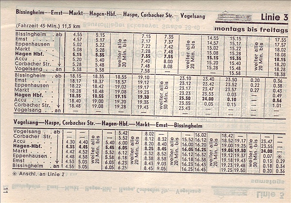 Foto:: Fahrplan 1965 (Foto,Fotos,Bilder,Bild,)