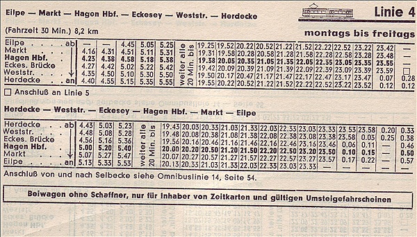 Foto:: Fahrplan 1966 (Foto,Fotos,Bilder,Bild,)