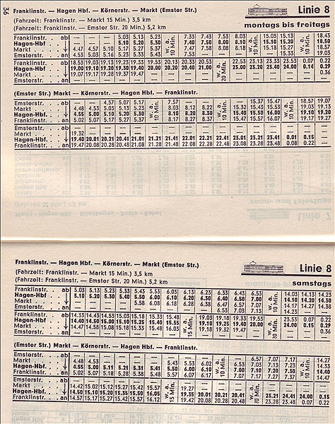 Foto:: Fahrplan 1966 (Foto,Fotos,Bilder,Bild,)