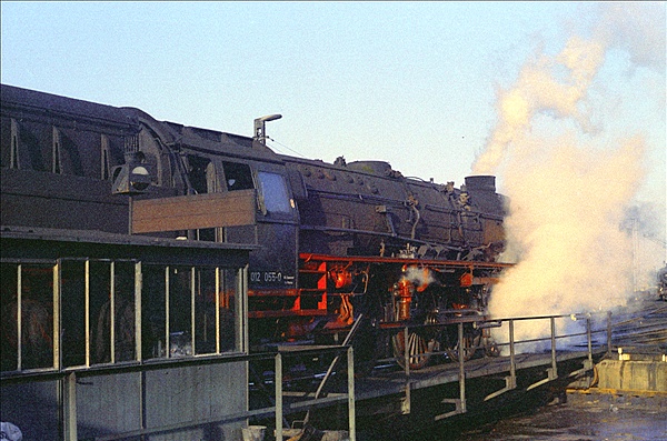 Foto:: DB 012 055-0 / Rheine / 13.01.1975 (Foto,Fotos,Bilder,Bild,)