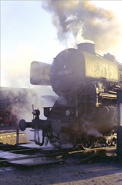 Foto:: DB 012 100-4 / Rheine / 13.01.1975 (Foto,Fotos,Bilder,Bild,)