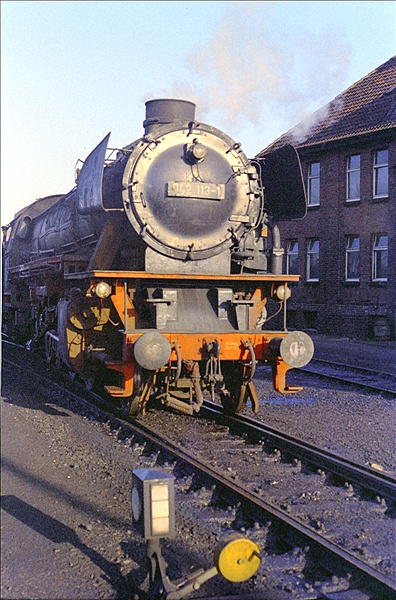 Foto:: DB 042 113-1 / Rheine / 13.01.1975 (Foto,Fotos,Bilder,Bild,)