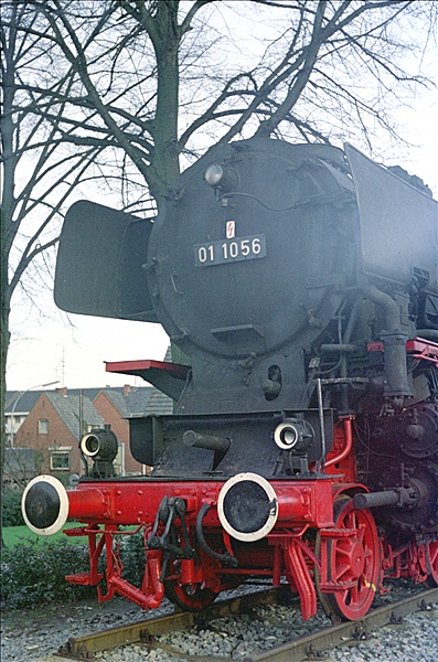 Foto:: DB 011 056-9 / Rheine / 13.01.1975 (Foto,Fotos,Bilder,Bild,)