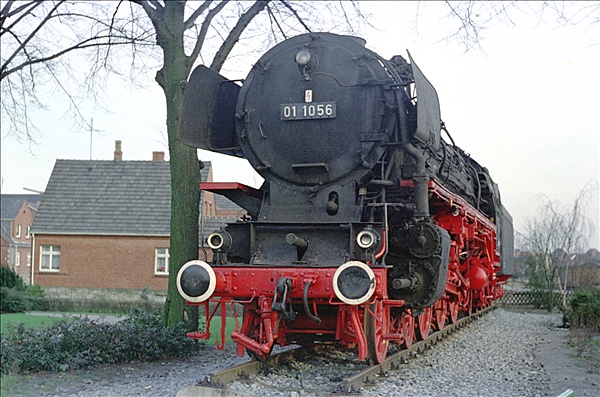 Foto:: DB 011 056-9 / Rheine / 13.01.1975 (Foto,Fotos,Bilder,Bild,)