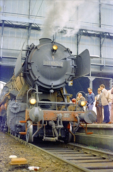 Foto:: DB 051 654-2 / Bremen / 06.04.1975 (Foto,Fotos,Bilder,Bild,)