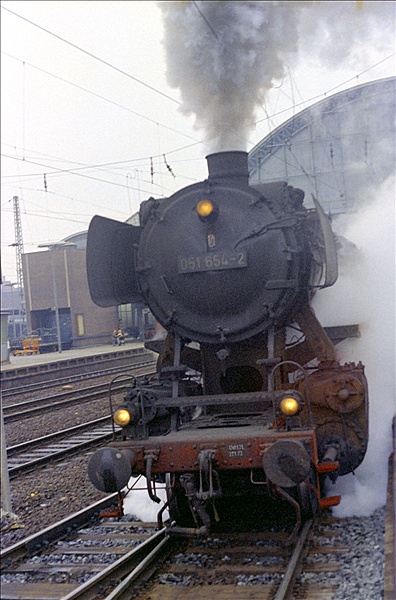 Foto:: DB 051 654-2 / Bremen / 06.04.1975 (Foto,Fotos,Bilder,Bild,)