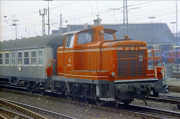 Foto:: DB 261 161-4 / Muenster / 20.05.1975 (Foto,Fotos,Bilder,Bild,)