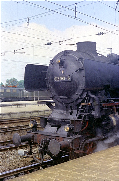 Foto:: DB 012 081-6 / Rheine / 20.05.1975 (Foto,Fotos,Bilder,Bild,)