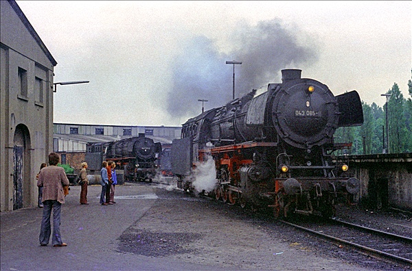 Foto:: DB 043 085-0 / Rheine / 29.05.1975 (Foto,Fotos,Bilder,Bild,)