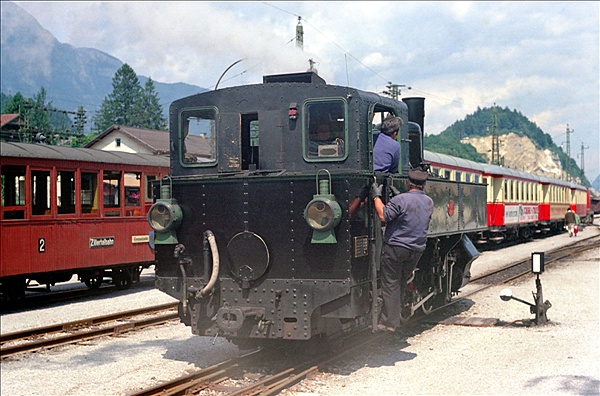 Foto:: ZB 3 / Jenbach / 26.07.1975 (Foto,Fotos,Bilder,Bild,)