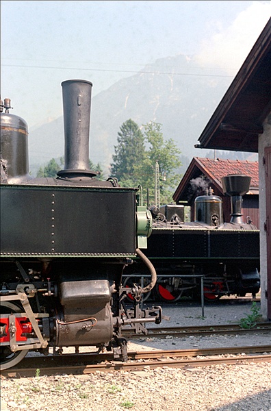 Foto:: ZB 2 + ZB 3 / Jenbach / 28.07.1975 (Foto,Fotos,Bilder,Bild,)