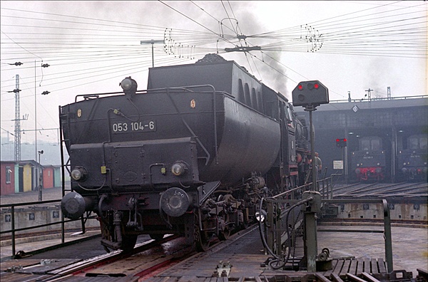 Foto:: DB 053 104-6 / Duisburg-Wedau / 13.08.1975 (Foto,Fotos,Bilder,Bild,)