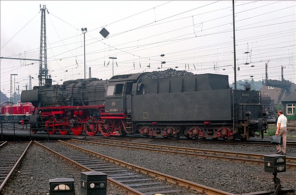Foto:: DB 050 256-7 / Oberhausen-Osterfeld / 13.08.1975 (Foto,Fotos,Bilder,Bild,)