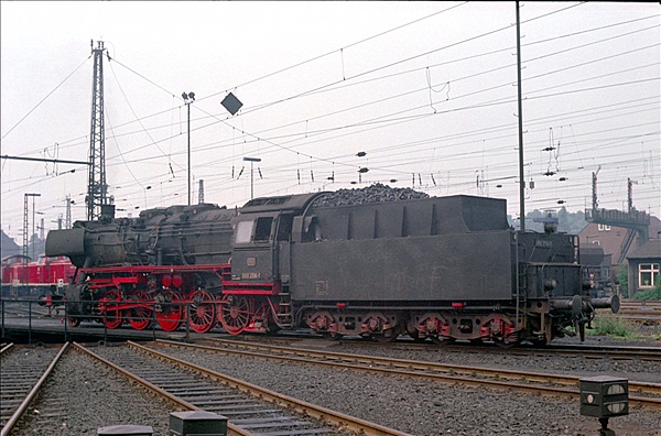 Foto:: DB 050 256-7 / Oberhausen-Osterfeld / 13.08.1975 (Foto,Fotos,Bilder,Bild,)