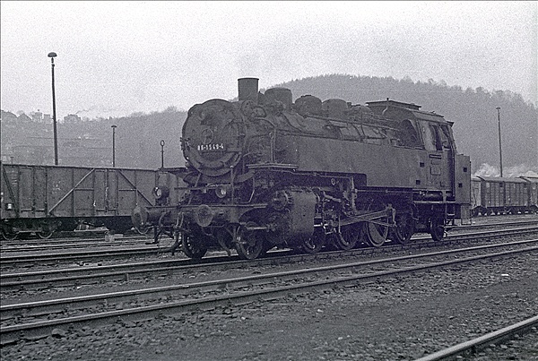 Foto:: DR 86 1549-4 / Aue / 30.12. 1975 (Foto,Fotos,Bilder,Bild,)