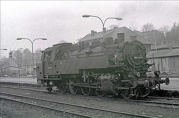 Foto:: DR 86 1549-4 / Aue / 30.12. 1975 (Foto,Fotos,Bilder,Bild,)