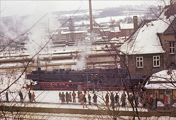 Foto:: DB 053 075-8 / Wuppertal / 07.02.1976 (Foto,Fotos,Bilder,Bild,)