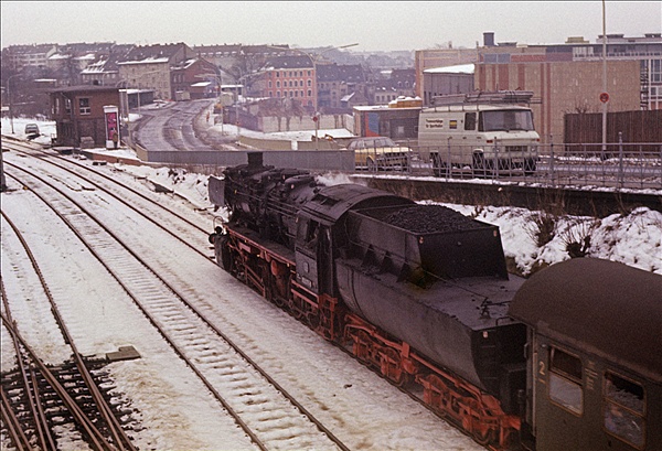 Foto:: DB 053 075-8 / Wuppertal / 07.02.1976 (Foto,Fotos,Bilder,Bild,)