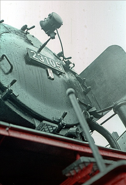 Foto:: 23 105 Dampflokabschied / Stolberg / 04.04.1976 (Foto,Fotos,Bilder,Bild,)