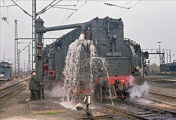 Foto:: DB 043 321-9 / Rheine / 15.04.1976 (Foto,Fotos,Bilder,Bild,)