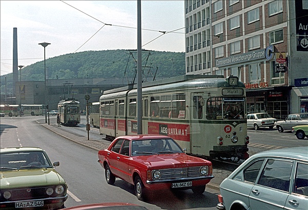 Foto:: HST 62 + HST 55 / Hagen / Mai 1976 (Foto,Fotos,Bilder,Bild,)