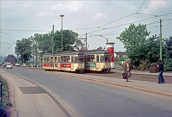 Foto:: HST 65 + HST 60 / Hagen / 29.05.1976 (Foto,Fotos,Bilder,Bild,)