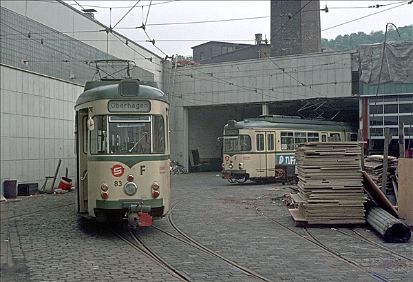 Foto:: HST 83 + HST 84 / Hagen / 30.05.1976 (Foto,Fotos,Bilder,Bild,)