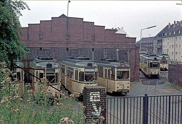 Foto:: HST 56 + HST 55 + HST 327 + HST 53 + HST 84 / Hagen / August 1976 (Foto,Fotos,Bilder,Bild,)