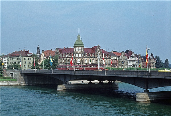 Foto:: DB 798, DB 998 / Konstanz / 08.08.1976 (Foto,Fotos,Bilder,Bild,)