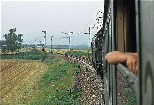 Foto:: DB 145 169-9 / Hoellentalbahn / 10.08.1976 (Foto,Fotos,Bilder,Bild,)