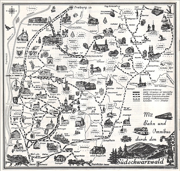 Foto:: SWEG Fahrplan 1976 (Foto,Fotos,Bilder,Bild,)