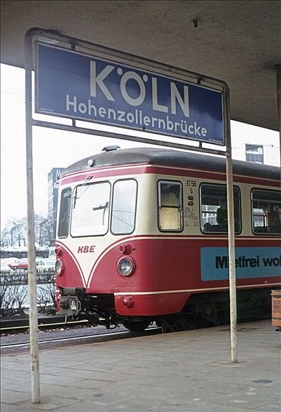 Foto:: KBE ET 56 / Koeln / 13.02.1977 (Foto,Fotos,Bilder,Bild,)