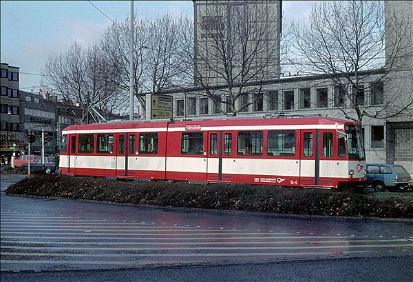 Foto:: BOGESTRA 325 / Bochum / 19.02.1977 (Foto,Fotos,Bilder,Bild,)