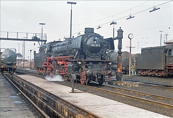 Foto:: DB 042 113-1 / Rheine / 13.03.1977 (Foto,Fotos,Bilder,Bild,)