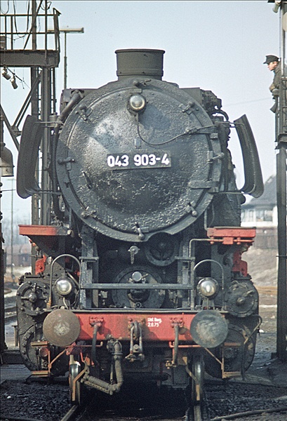 Foto:: DB 043 903-4 / Rheine / 13.03.1977 (Foto,Fotos,Bilder,Bild,)