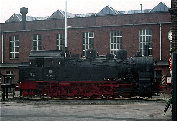 Foto:: DB 094 692-1 / Lingen / 20.03.1977 (Foto,Fotos,Bilder,Bild,)