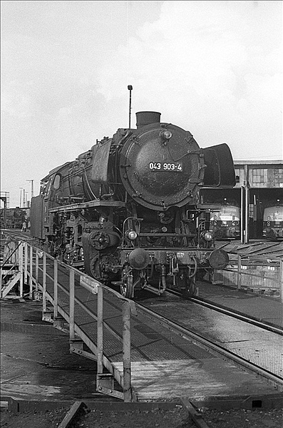 Foto:: DB 043 903-4 / Rheine / 20.03.1977 (Foto,Fotos,Bilder,Bild,)