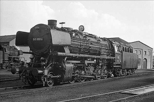 Foto:: DB 043 903-4 / Rheine / 20.03.1977 (Foto,Fotos,Bilder,Bild,)