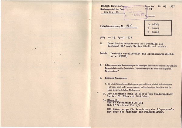 Foto:: Fplo E 28162 / Dortmund - Brilon / 24.04.1977 (Foto,Fotos,Bilder,Bild,)