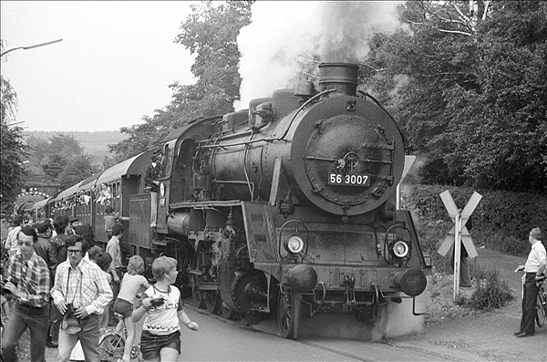 Foto:: 56 3007 / Troisdorf / 26.06.1977 (Foto,Fotos,Bilder,Bild,)