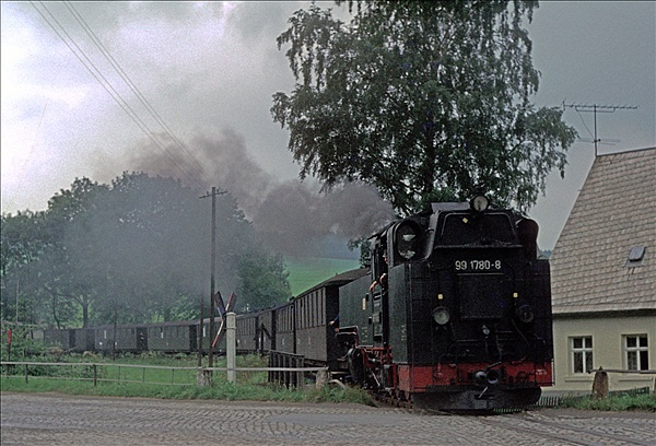 Foto:: DR 99 1780-8 / Neudorf / 15.08.1977 (Foto,Fotos,Bilder,Bild,)