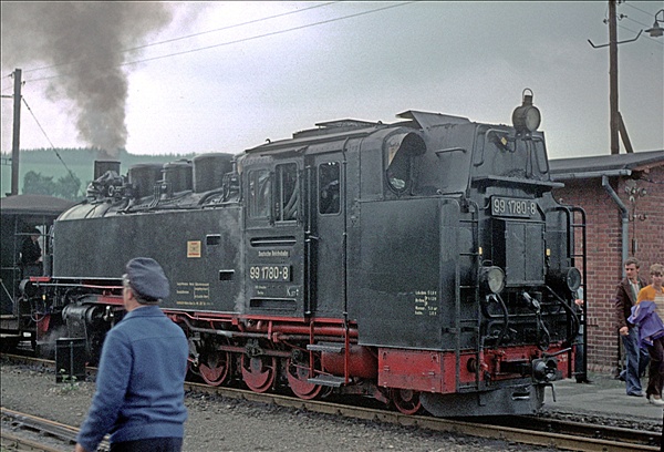 Foto:: DR 99 1780-8 / Neudorf / 15.08.1977 (Foto,Fotos,Bilder,Bild,)