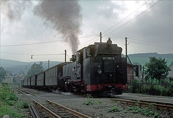 Foto:: DR 99 1780-8 / Neudorf / 15.08.1977 (Foto,Fotos,Bilder,Bild,)