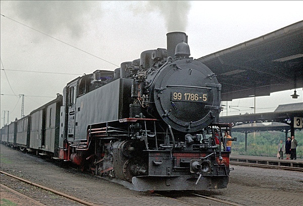 Foto:: DR 99 1786-5 / Radebeul / 19.08.1977 (Foto,Fotos,Bilder,Bild,)