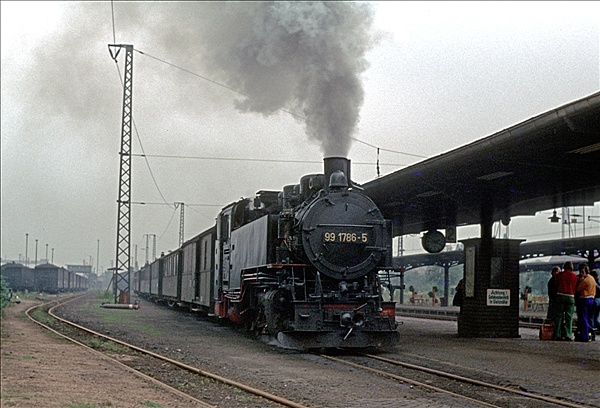 Foto:: DR 99 1786-5 / Radebeul / 19.08.1977 (Foto,Fotos,Bilder,Bild,)