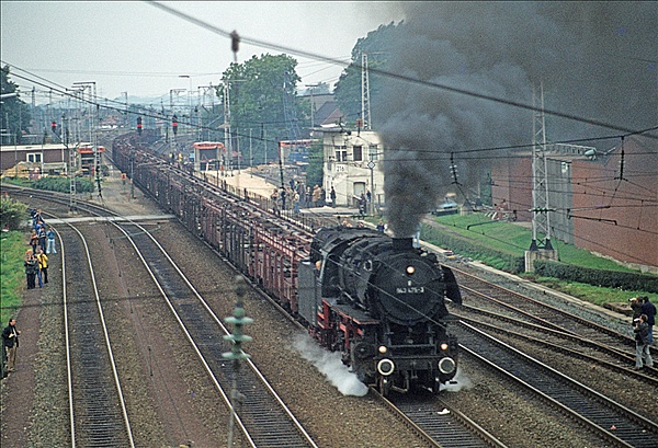 Foto:: DB 043 475-3 / Salzbergen / 10.09.1977 (Foto,Fotos,Bilder,Bild,)