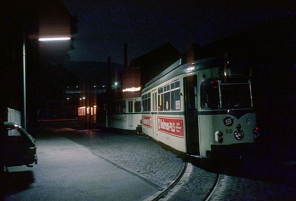 Foto:: HST 327 + HST 51 + HST 50 / Hagen / Oktober 1977 (Foto,Fotos,Bilder,Bild,)
