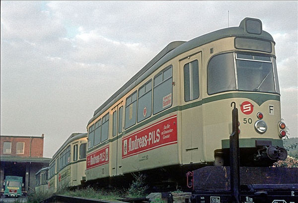 Foto:: HST 50 + HST 51 + HST 327 / Hagen / Oktober 1977 (Foto,Fotos,Bilder,Bild,)